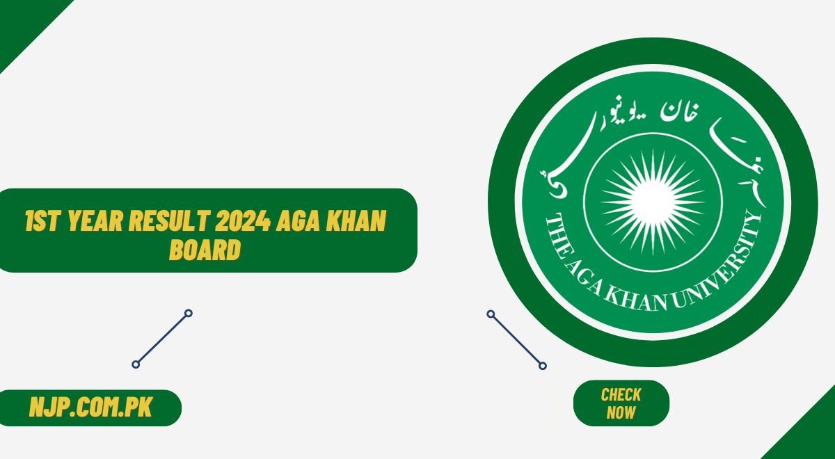 1st Year Result 2024 Aga Khan Board