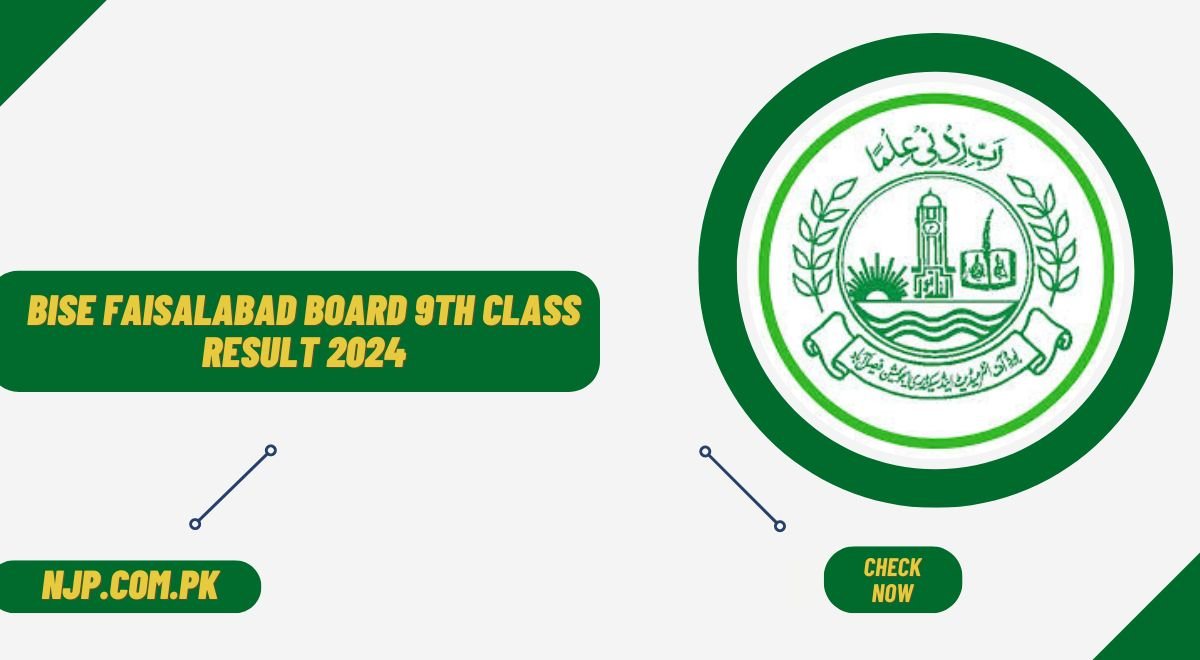 BISE Faisalabad Board 9th Class Result 2024