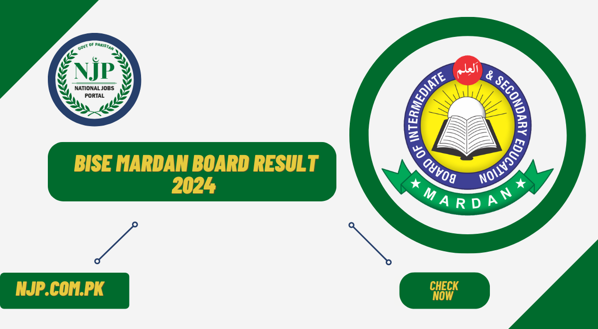 BISE Mardan Board Result 2024 9th, 10th, 11th, 12th Class 