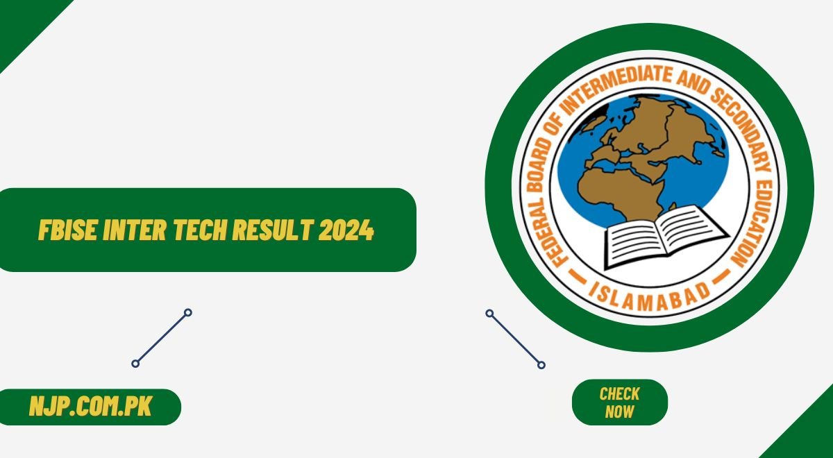 FBISE Inter Tech Result 2024 Announced | Check By Roll Number